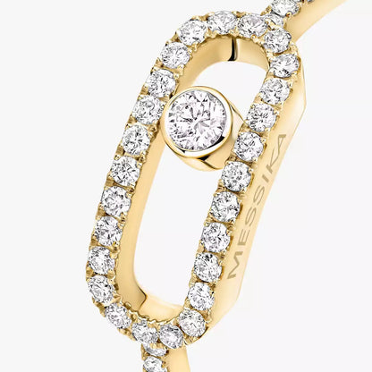 [Eterna Jewels]Move Uno Diamantring in Gold