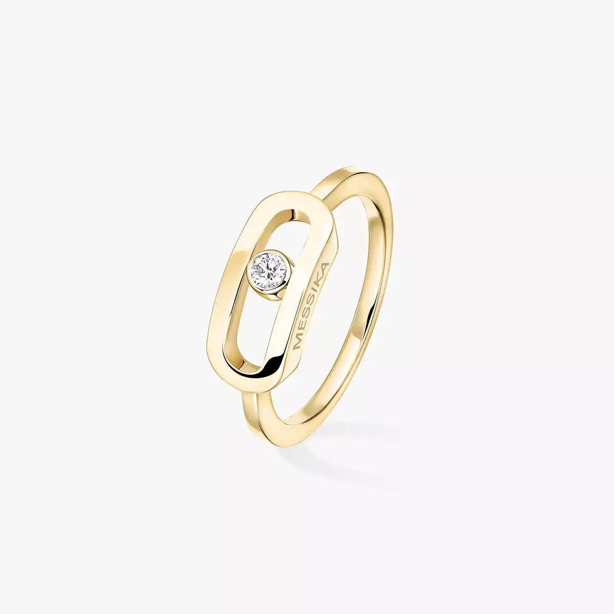 [Eterna Jewels]Move Uno Diamantring in Gold