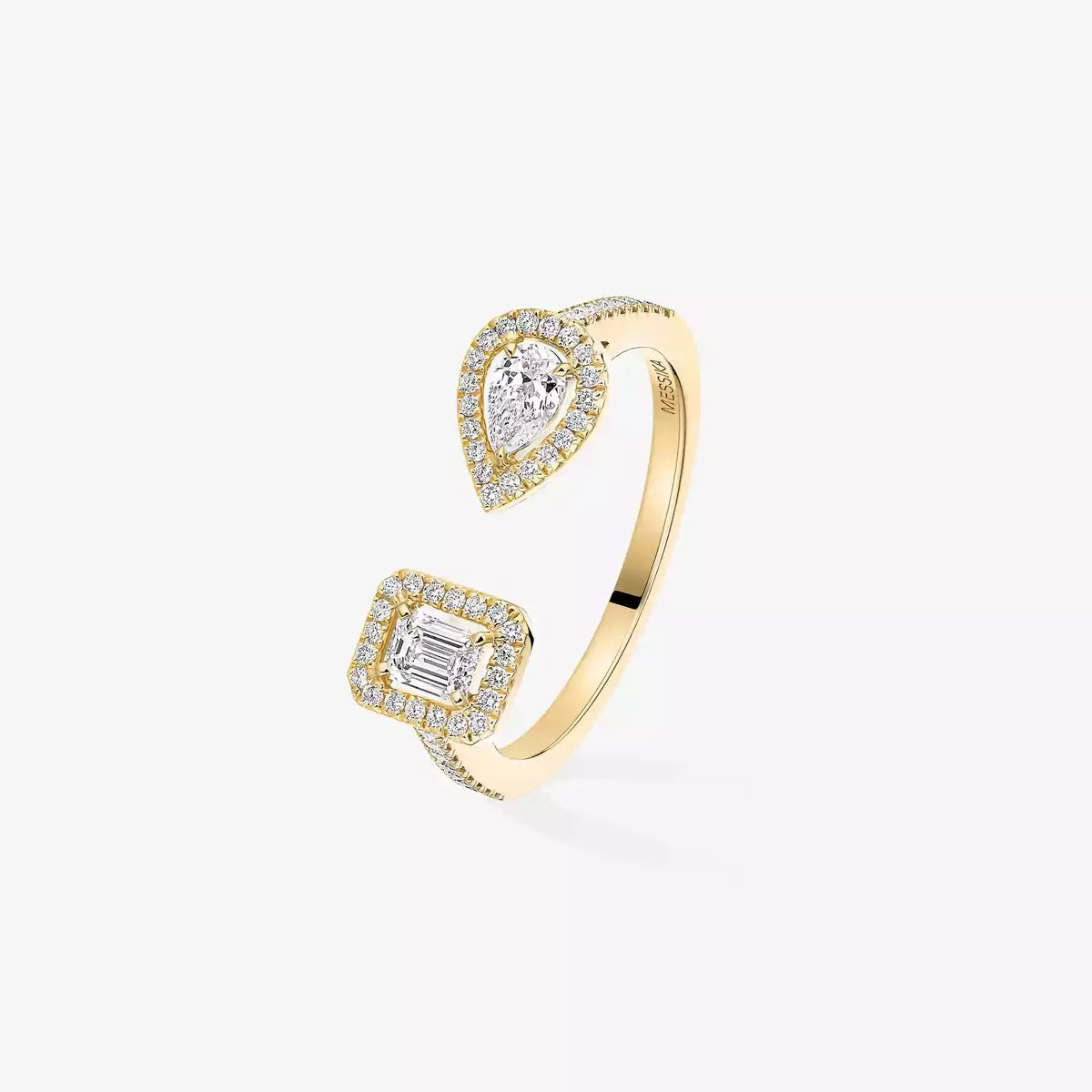 [Eterna Jewels]Twin Toi Gold-Diamantring