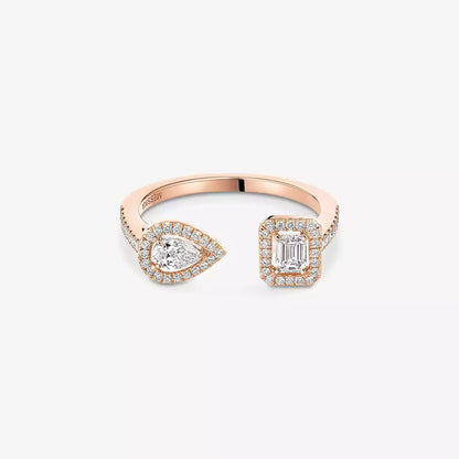 [Eterna Jewels]Twin Toi Gold-Diamantring