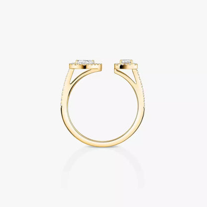 [Eterna Jewels]Twin Toi Gold-Diamantring