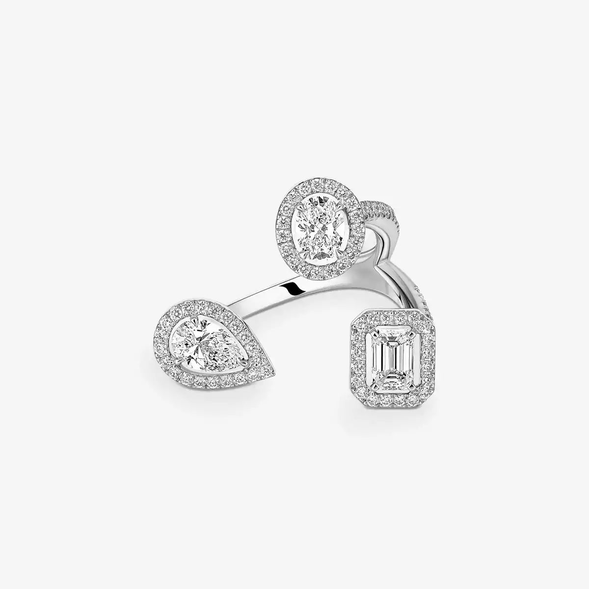 [[Eterna Jewels] Diamantring 0,25ct My Twin Trilogy