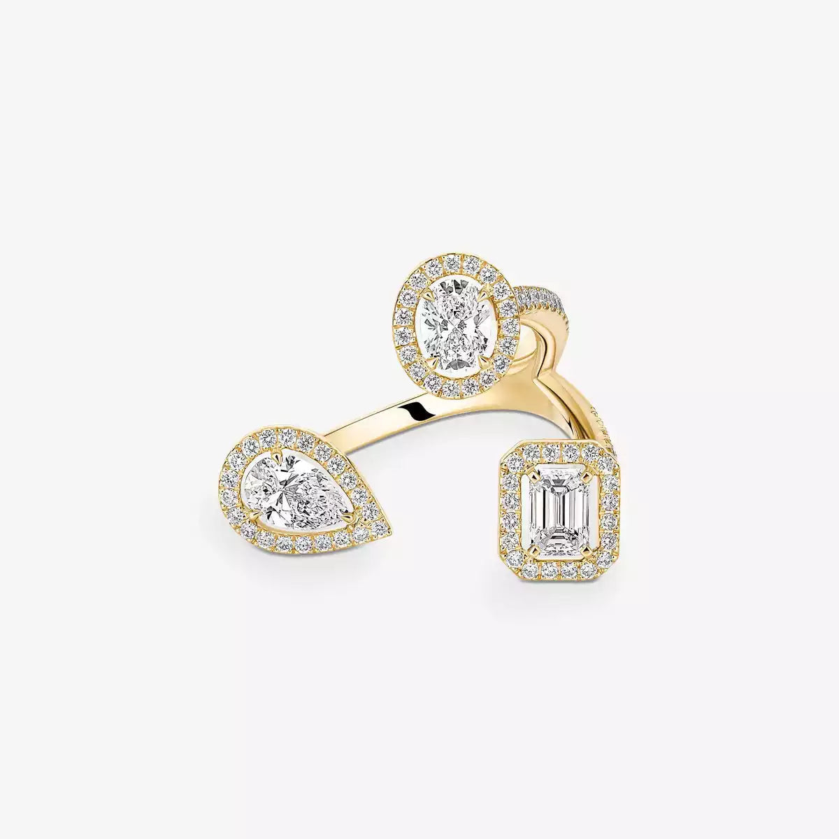 [[Eterna Jewels] Diamantring 0,25ct My Twin Trilogy