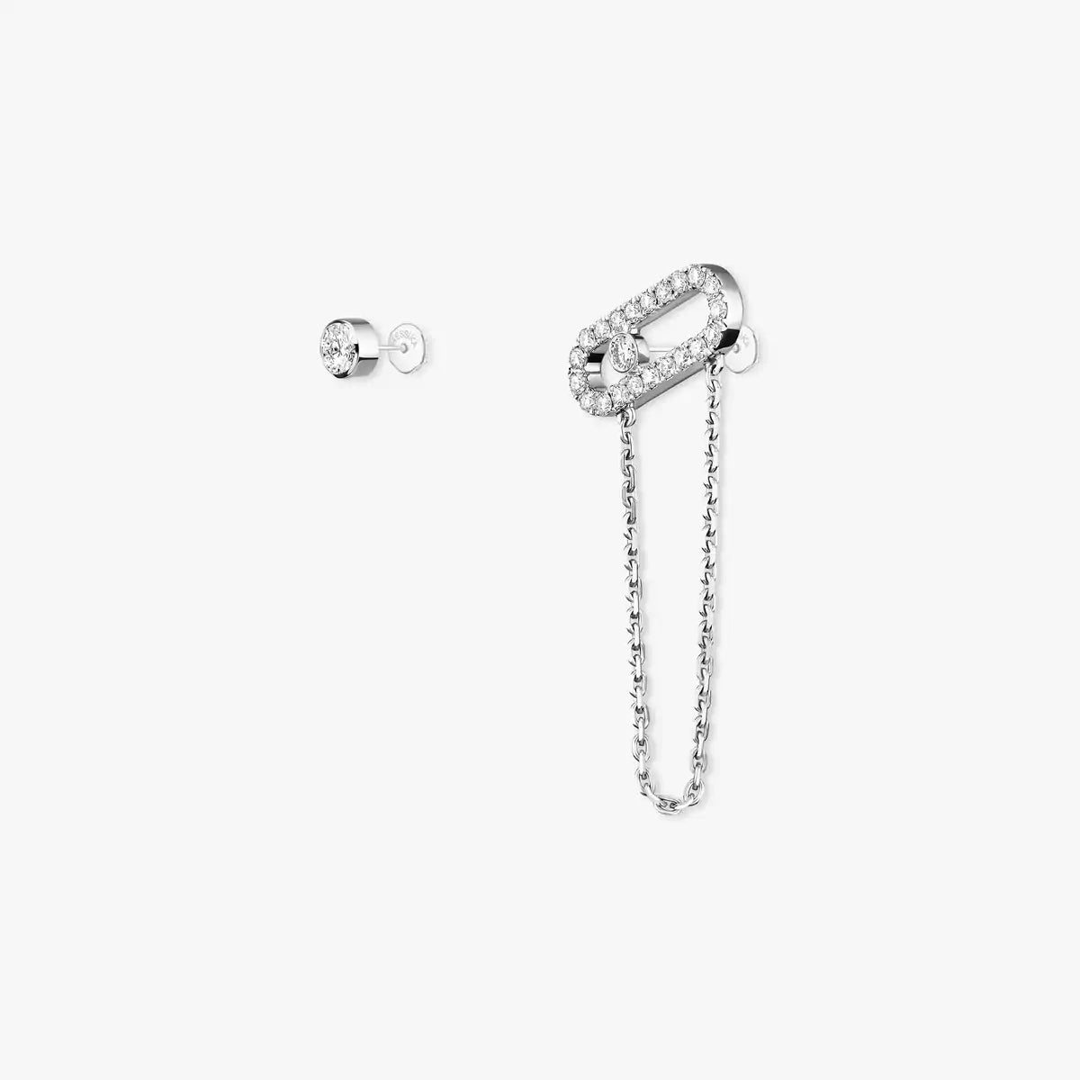 [Eterna Jewels]Move Uno Diamond Ohrringe
