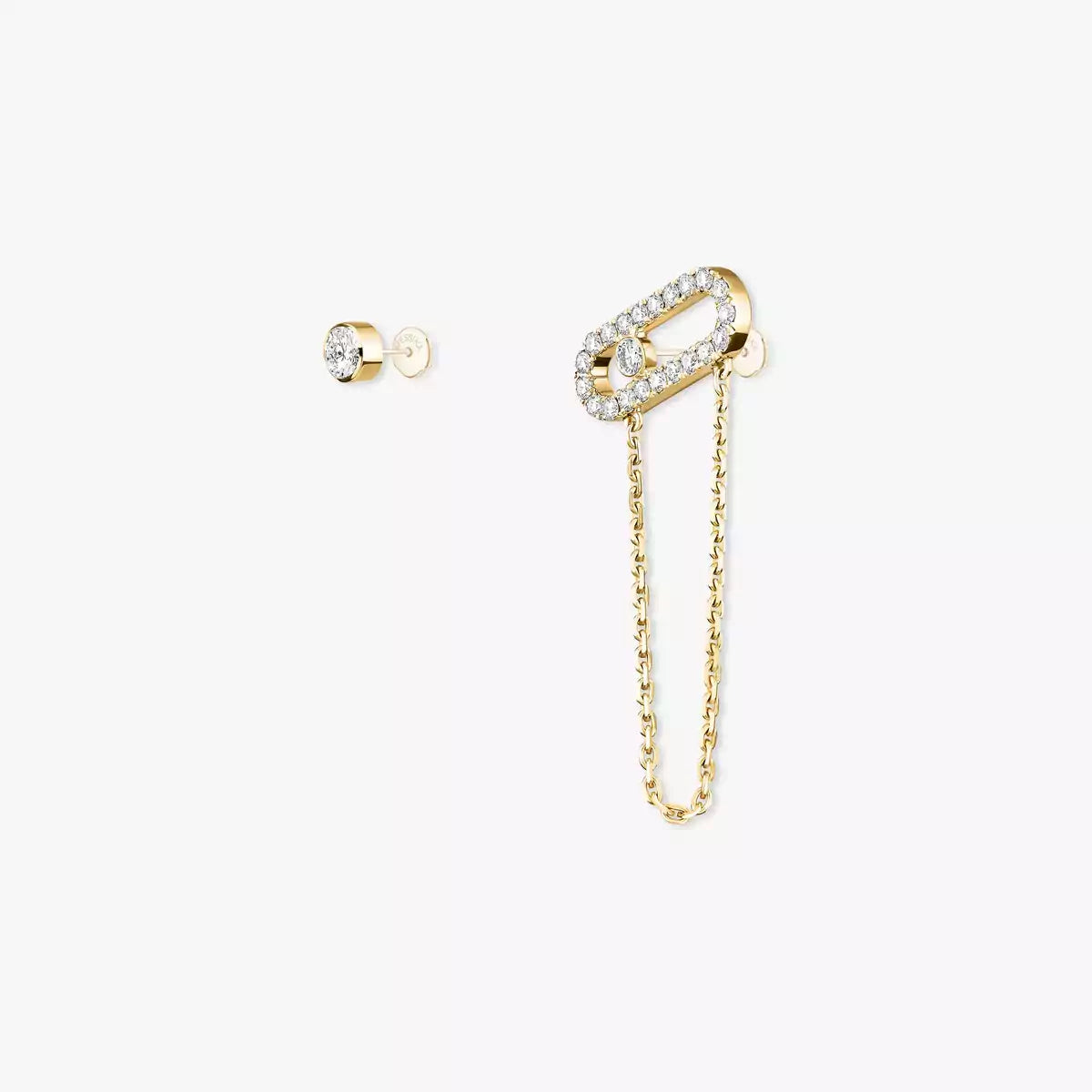 [Eterna Jewels]Move Uno Diamond Ohrringe