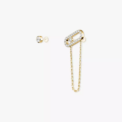 [Eterna Jewels]Move Uno Diamond Ohrringe