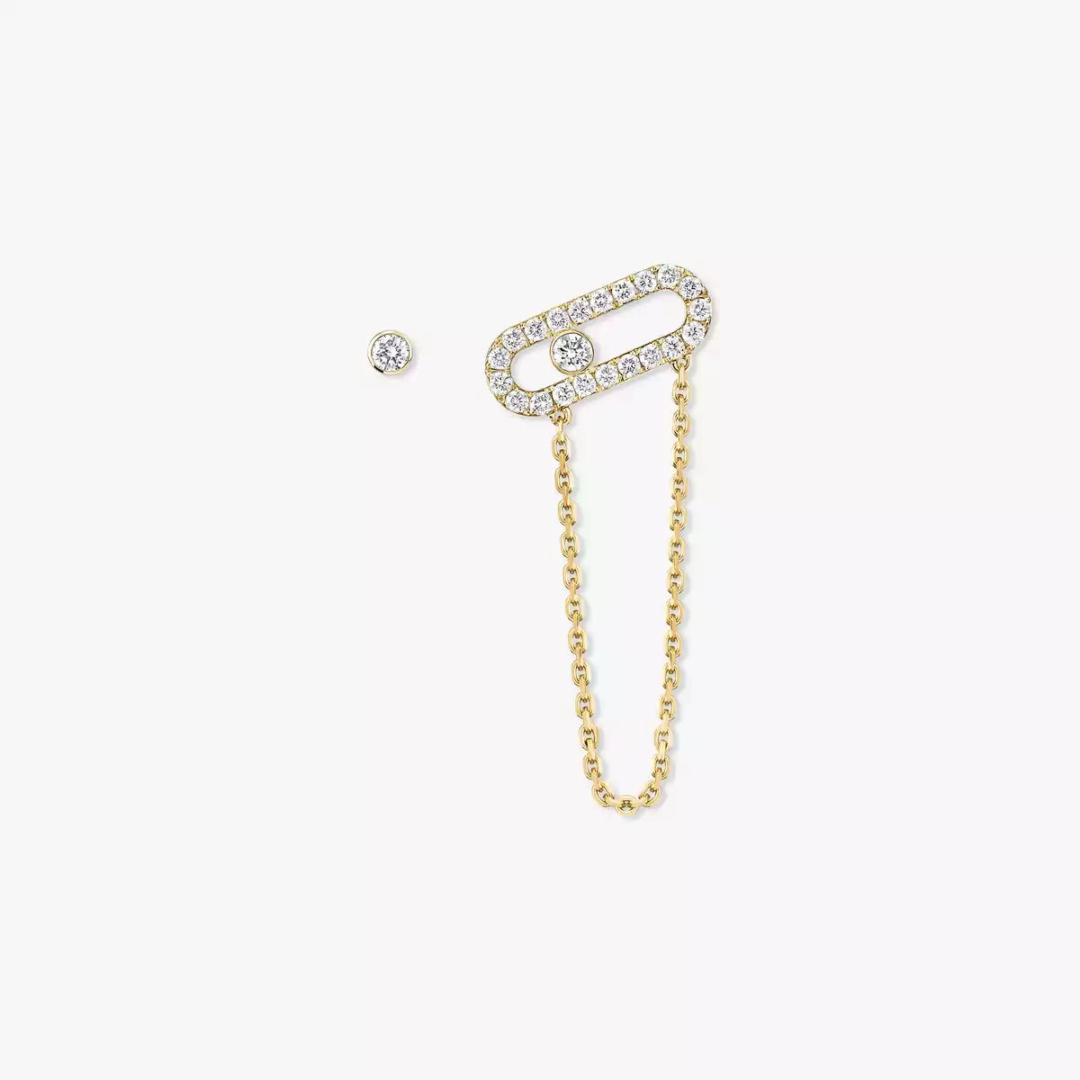 [Eterna Jewels]Move Uno Diamond Ohrringe