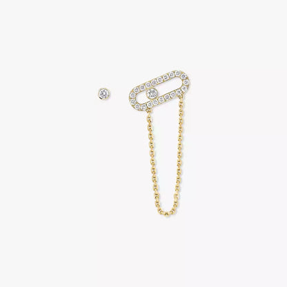 [Eterna Jewels]Move Uno Diamond Ohrringe