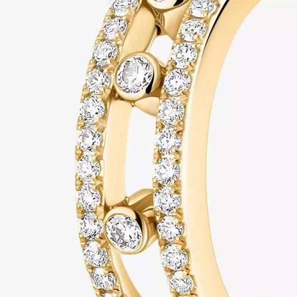 [Eterna Jewels]Diamond Pave_ Creolen Ohrringe Move
