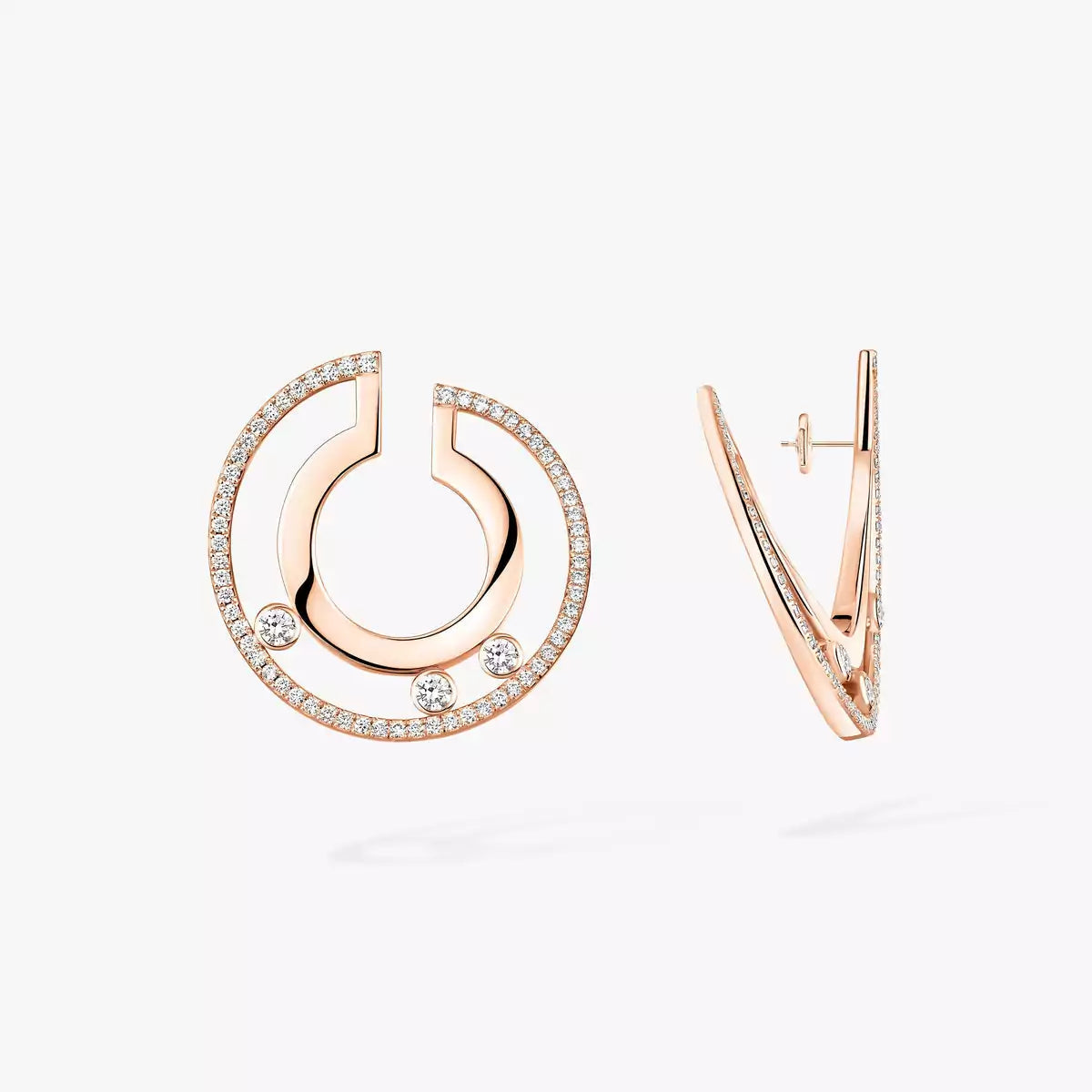 [Eterna Jewels]Romane Small Diamond Creolen