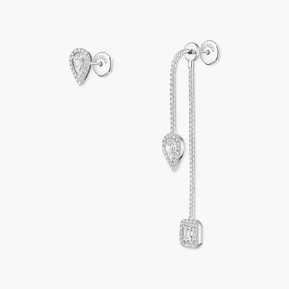 [Eterna Jewels] Diamant-Tropfenohrringe My Twin