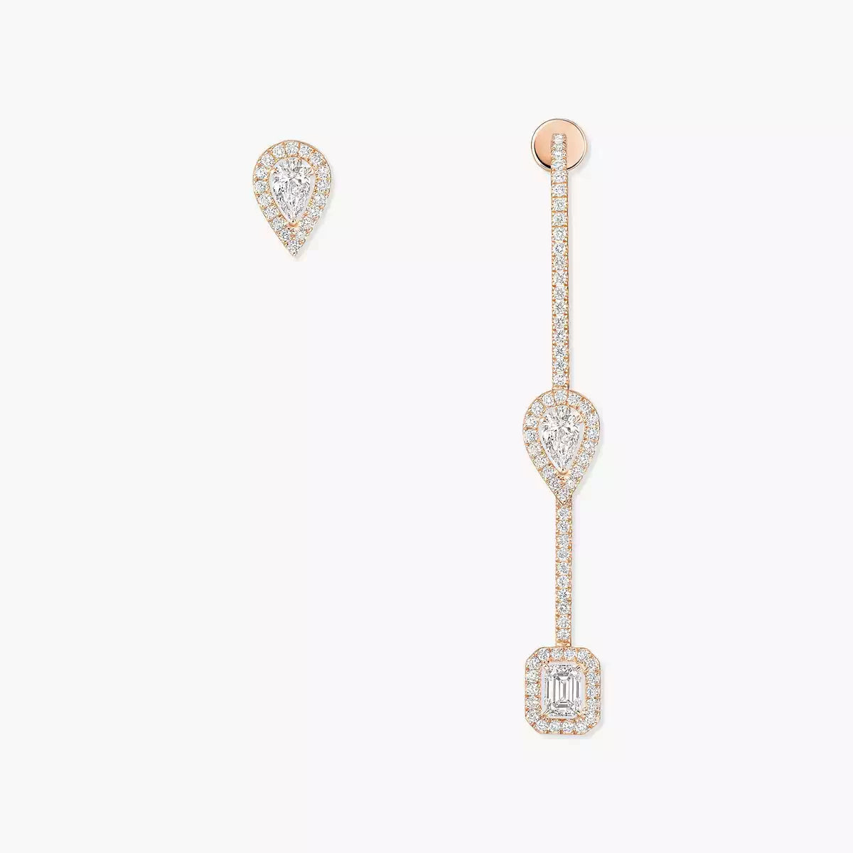 [Eterna Jewels] Diamant-Tropfenohrringe My Twin