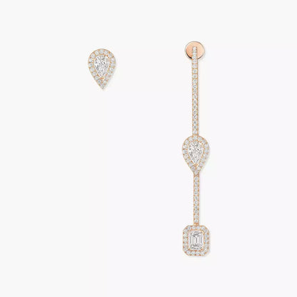 [Eterna Jewels] Diamant-Tropfenohrringe My Twin