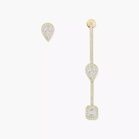 [Eterna Jewels] Diamant-Tropfenohrringe My Twin
