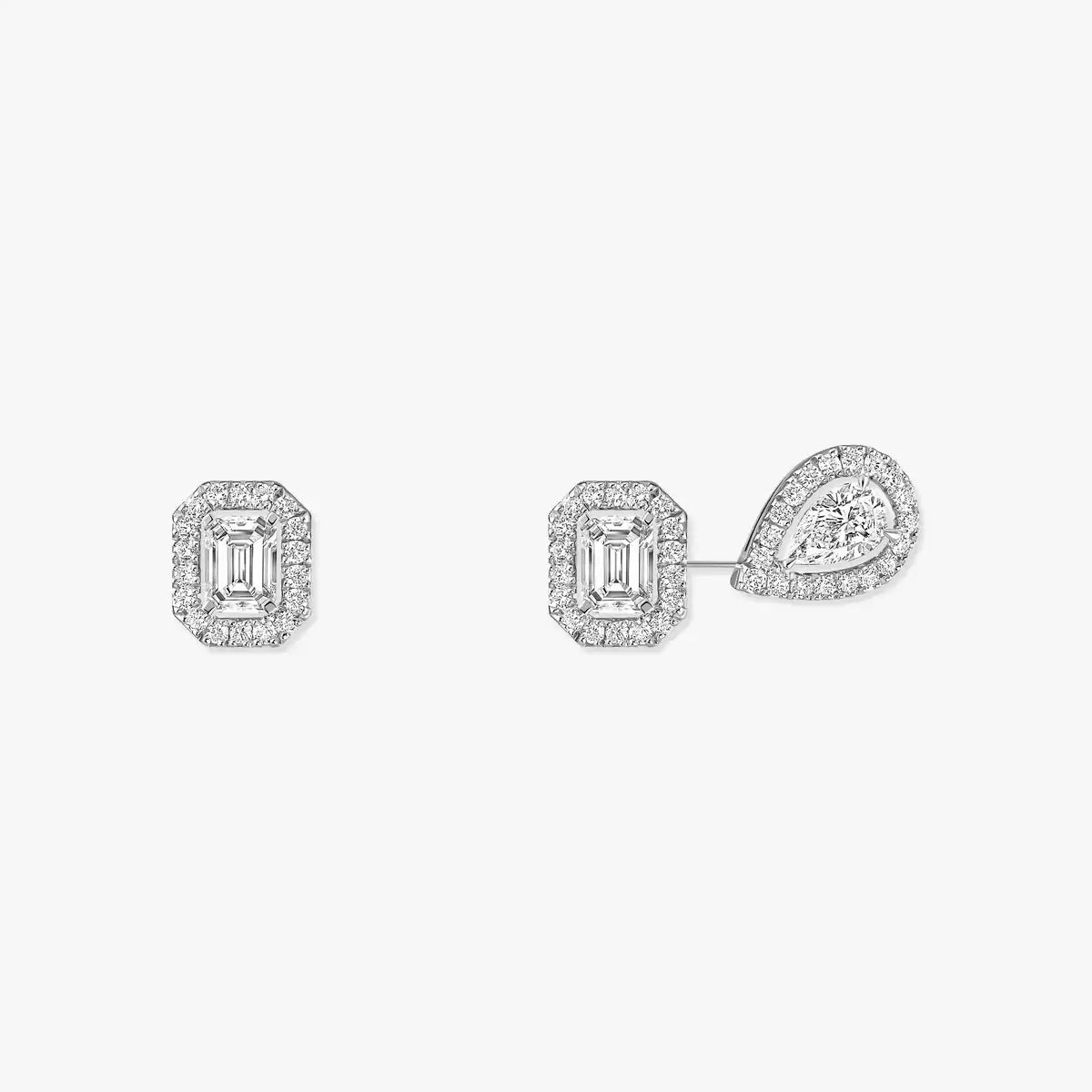 [Eterna Jewels]Diamant-Ohrringe 0,10ct My Twin 1+2
