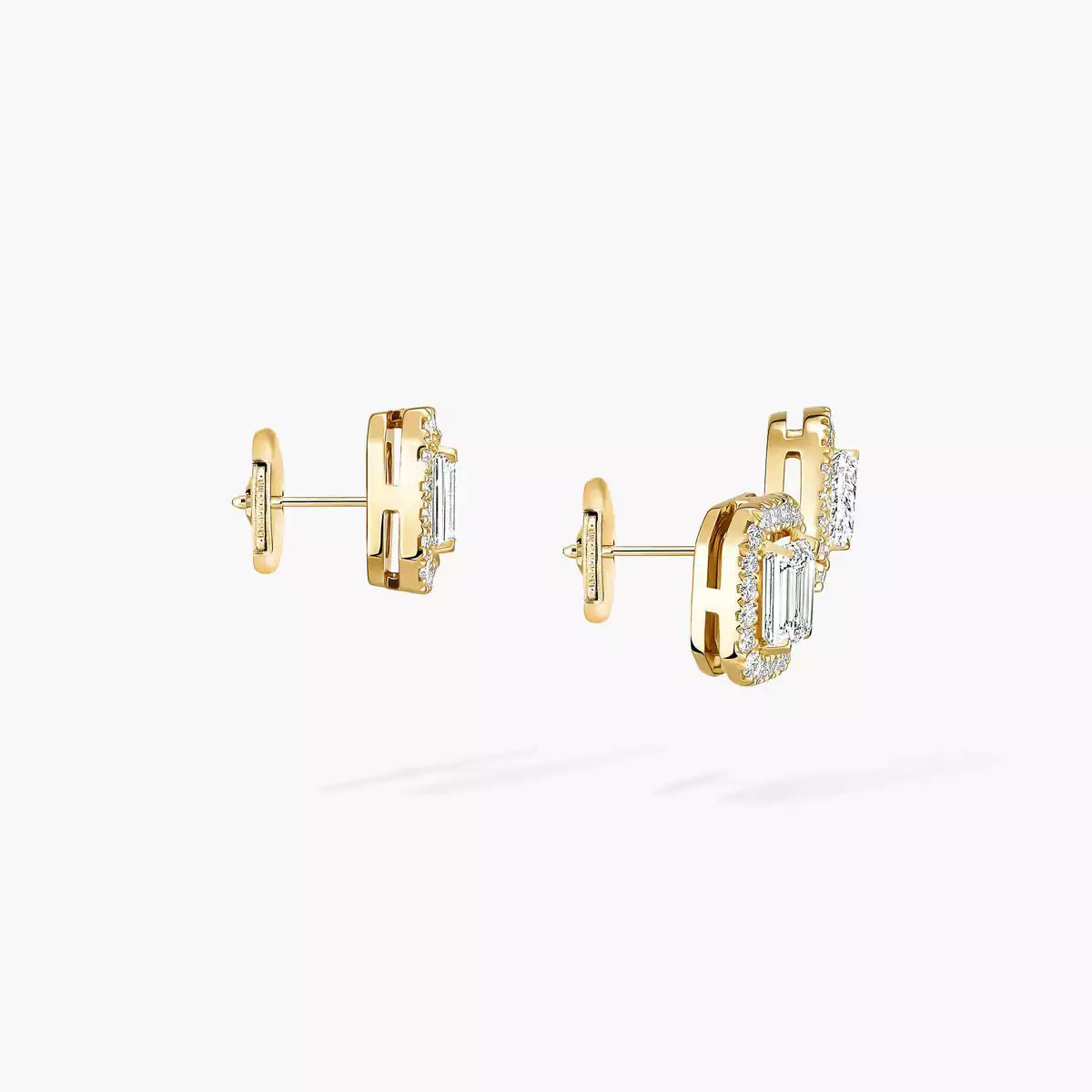 [Eterna Jewels]Diamant-Ohrringe 0,10ct My Twin 1+2