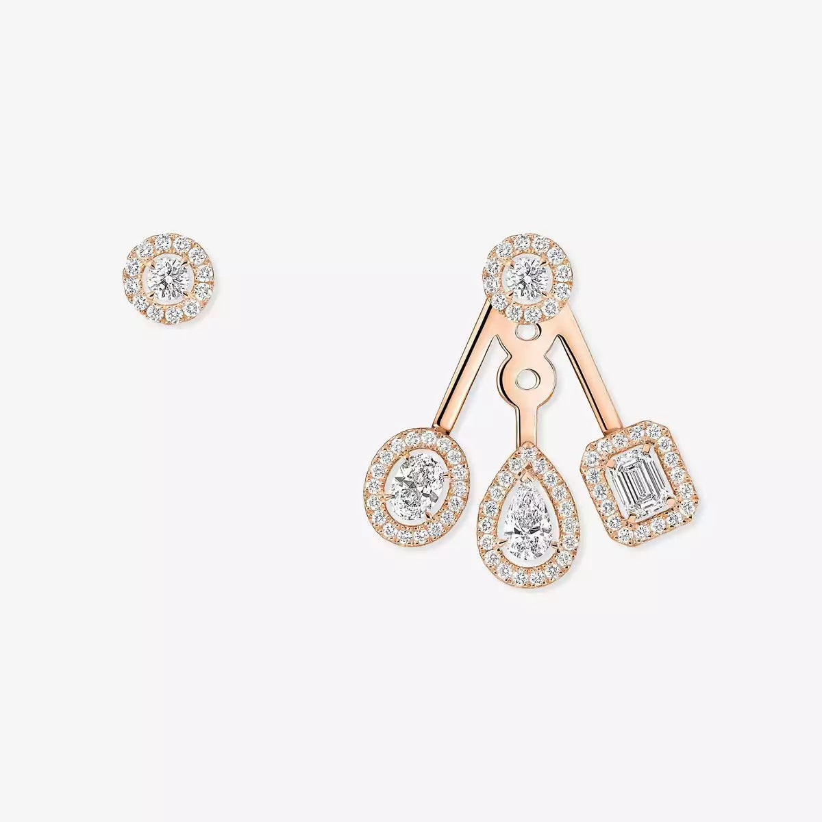 [Eterna Jewels] My Twin Trio Diamantohrringe