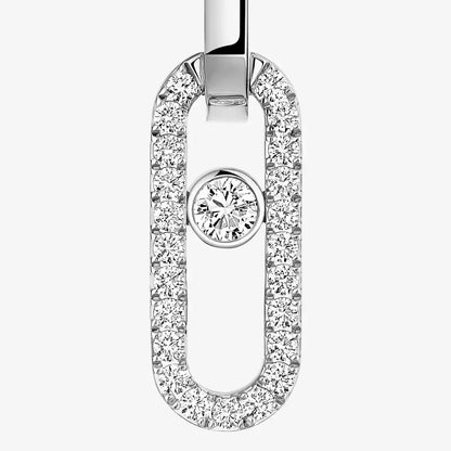 [Eterna Jewels]Move Link Diamant-Ohrringe