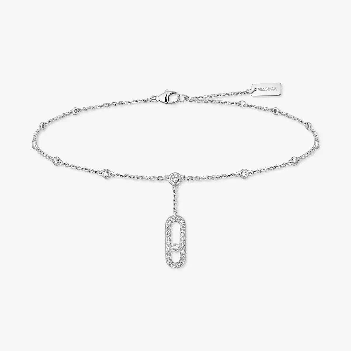 [Eterna Jewels] Move Uno Pavé-Fußkettchen