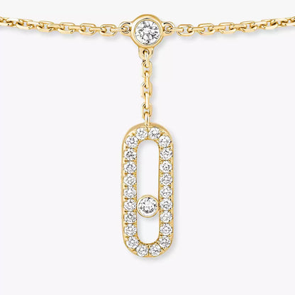 [Eterna Jewels] Move Uno Pavé-Fußkettchen