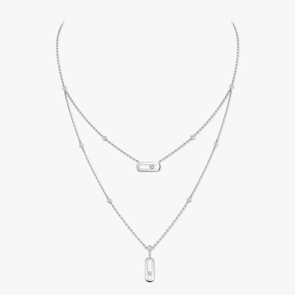 [Eterna Jewels] Move Uno Diamant-Halskette