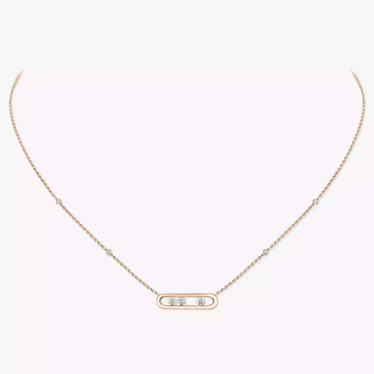 [Eterna Jewels] Baby Move Gold Diamant Halskette