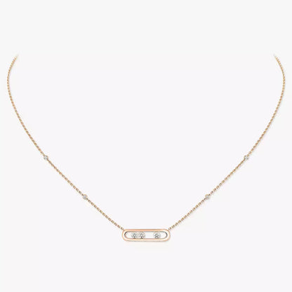 [Eterna Jewels] Baby Move Gold Diamant Halskette