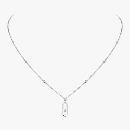 [Eterna Jewels] Move Uno Gold Diamant Collier Lang