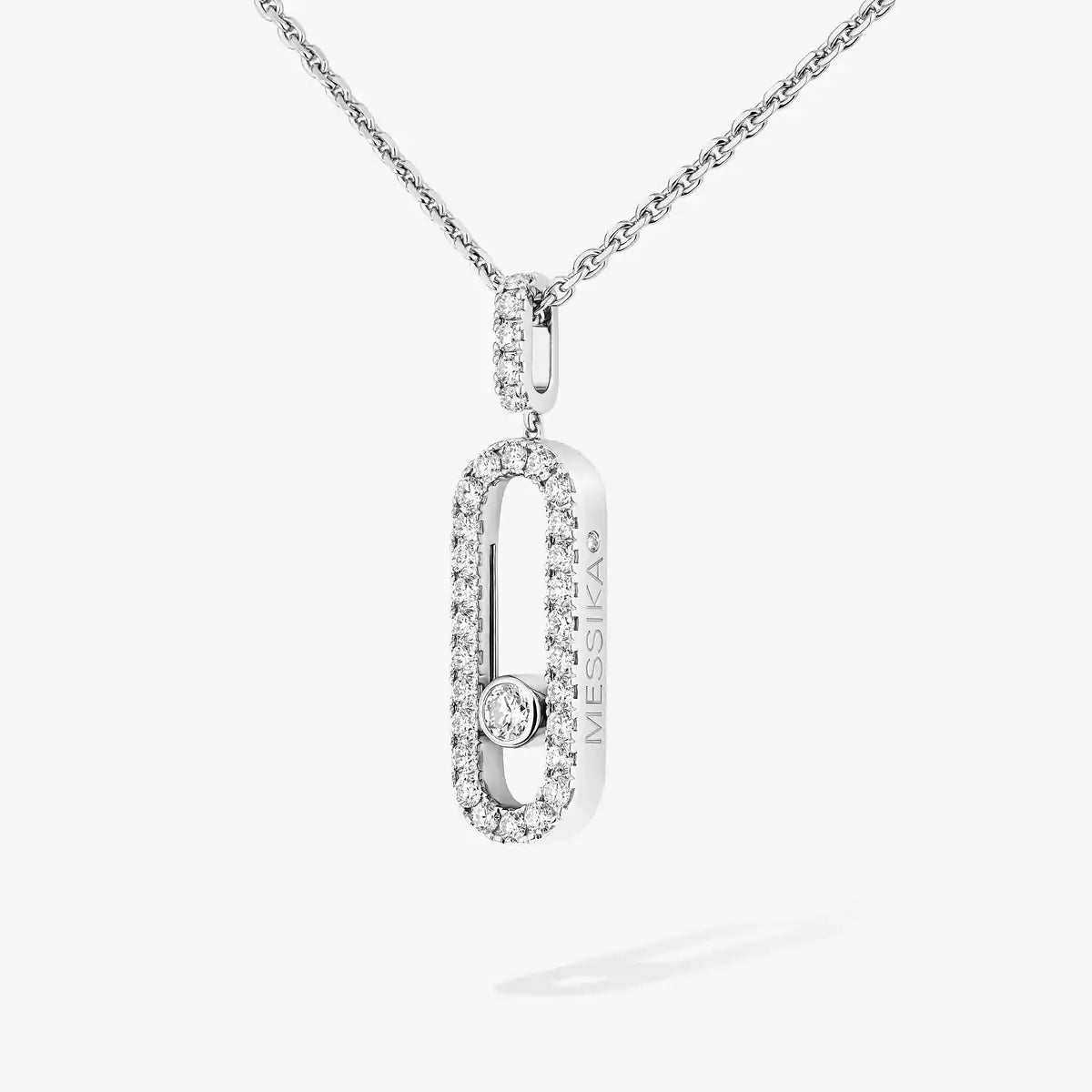 [Eterna Jewels]Move Uno Diamantkette aus Roségold