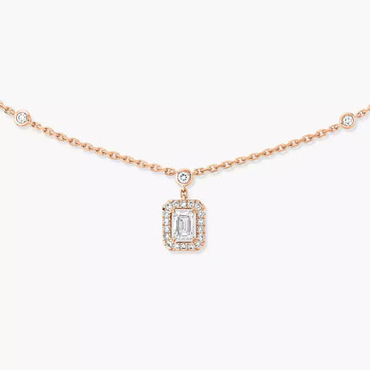 [Eterna Jewels]Meine Twin-Diamant-Halskette in Silber