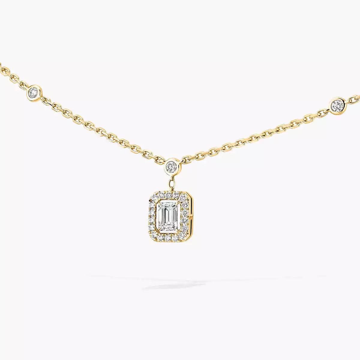 [Eterna Jewels]Meine Twin-Diamant-Halskette in Silber