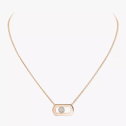 [Eterna Jewels]So Move Diamond Halskette in Gold