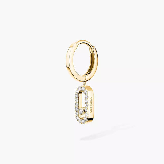 [Eterna Jewels]Move Uno Single Diamond Ohrring