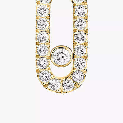 [Eterna Jewels]Move Uno Single Diamond Ohrring
