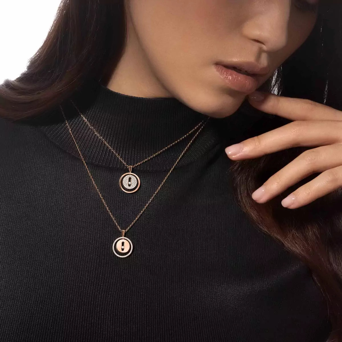 [Eterna Jewels] Lucky Move Diamant-Halskette