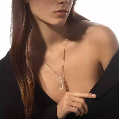 [Eterna Jewels] Diamant-Halskette Move 10Th