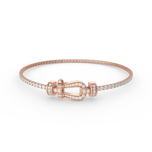 [Eterna Jewels]FORCE HUFEISEN DIAMANT TENNISARMAND
