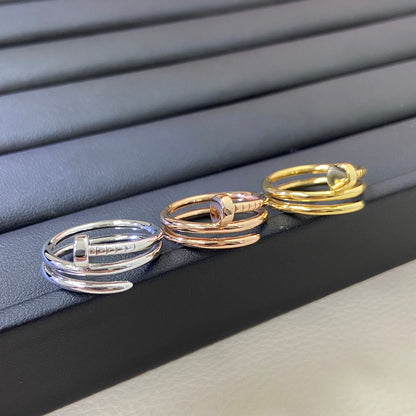 [Eterna Jewels]SMOOTH THREE-BAND NAIL RING