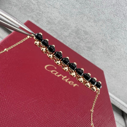 [Eterna Jewels]NEW STUD COLORED GEM PENDANT NECKLACE