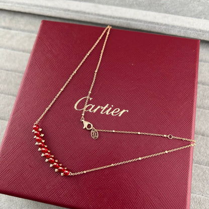 [Eterna Jewels]NEUE FARBIGE OHRSTECKER-ANHÄNGERKETTE