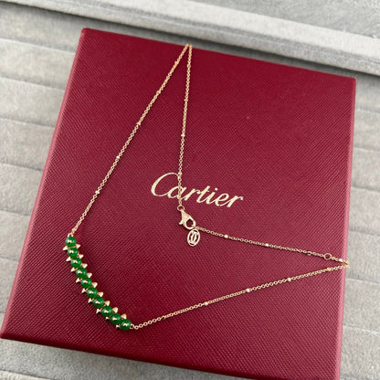[Eterna Jewels]NEUE FARBIGE OHRSTECKER-ANHÄNGERKETTE