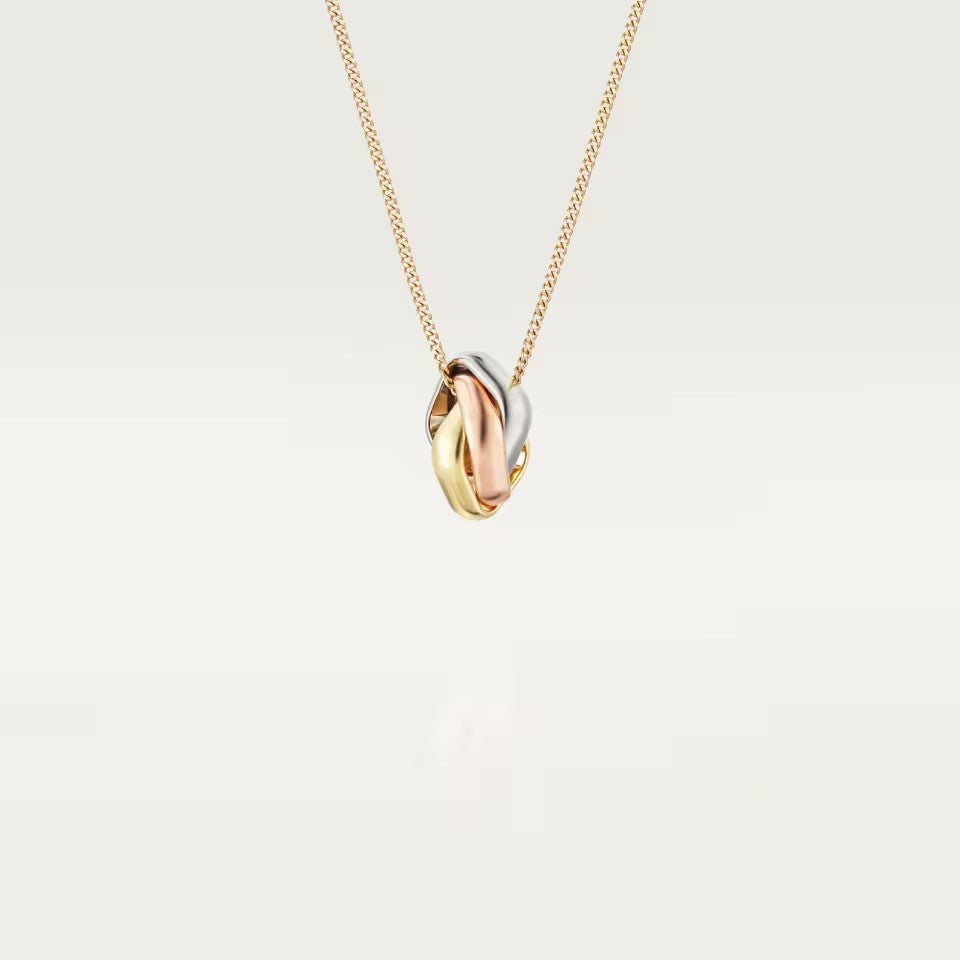[Eterna Jewels]TRINITY CUSHION NECKLACE COLLECTION
