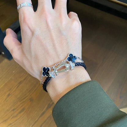[Eterna Jewels]KLEE 5 MOTIV PIETERSIT ARMBAND KOLLEKTION
