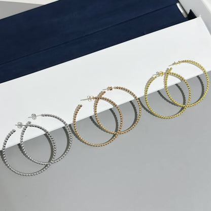 [Eterna Jewels] KUGELOHRRINGE GLATT