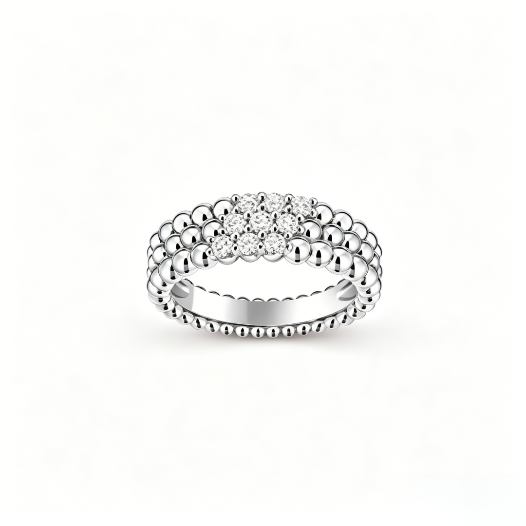 [Eterna Jewels] DREIREIHIGER DIAMANTRING