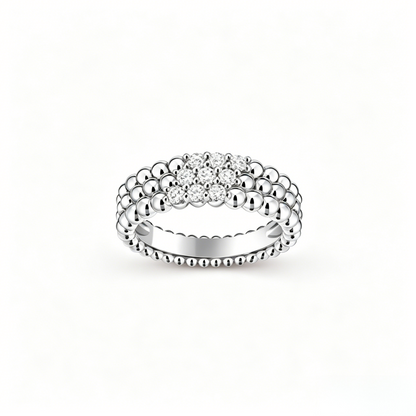 [Eterna Jewels] DREIREIHIGER DIAMANTRING