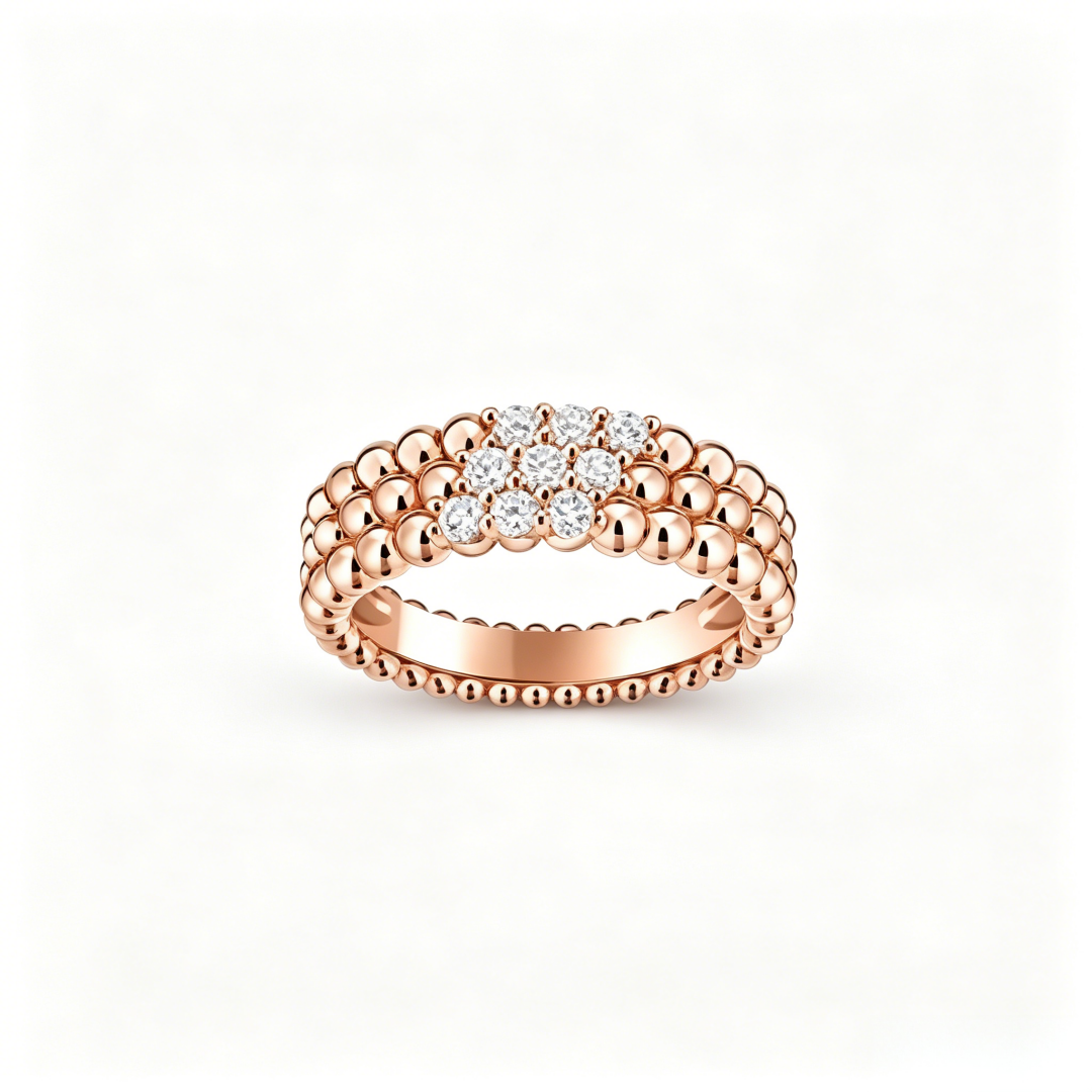 [Eterna Jewels] DREIREIHIGER DIAMANTRING