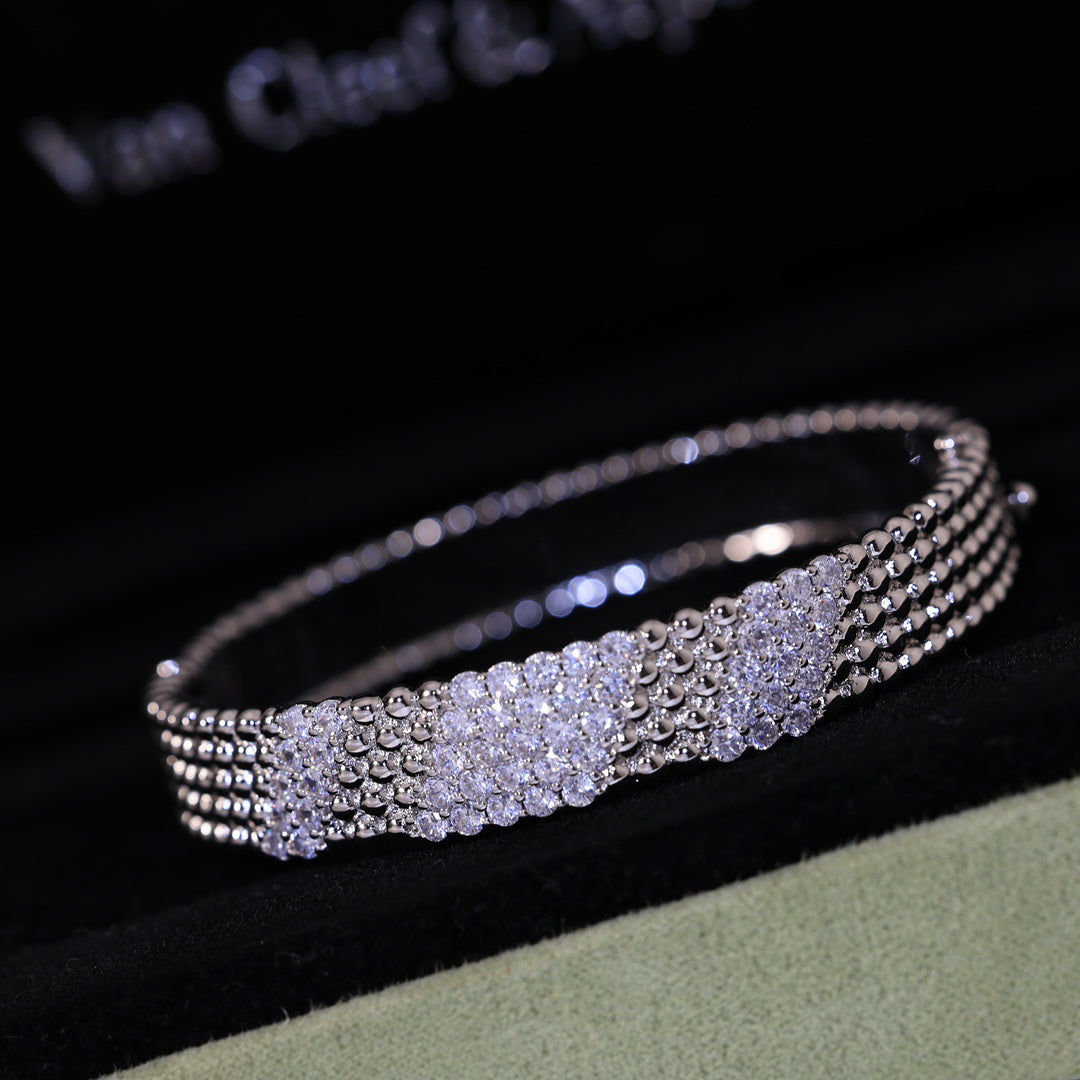 [Eterna Jewels]  FÜNFREIHIGES DIAMANTARMREIF