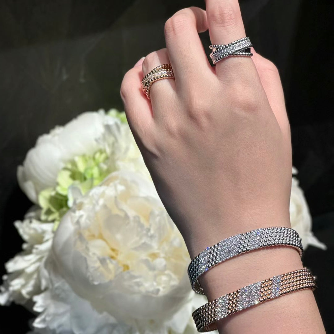 [Eterna Jewels]  FÜNFREIHIGES DIAMANTARMREIF