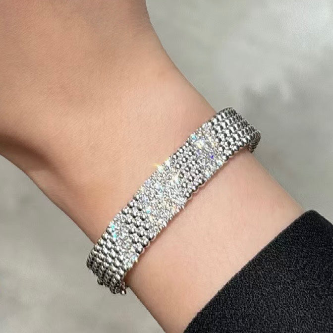 [Eterna Jewels]  FÜNFREIHIGES DIAMANTARMREIF